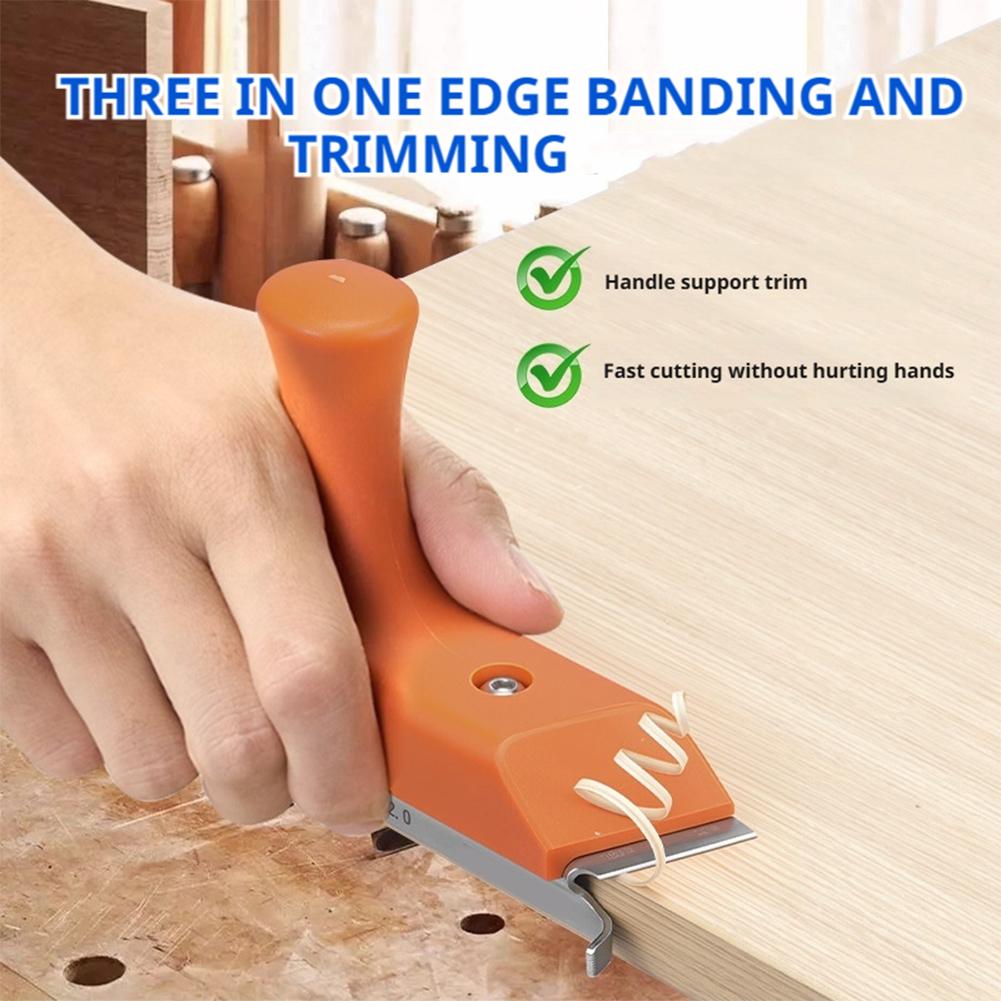 Woodworking Glue Applicator - 직각/아크형 만능 트리밍 나이프 목공용 3-in-1