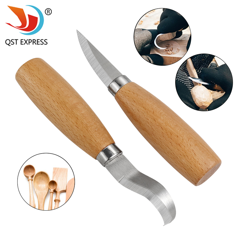 Wood Chisel Set - 스테인리스 철 조각 칼 너도밤나무 손잡이