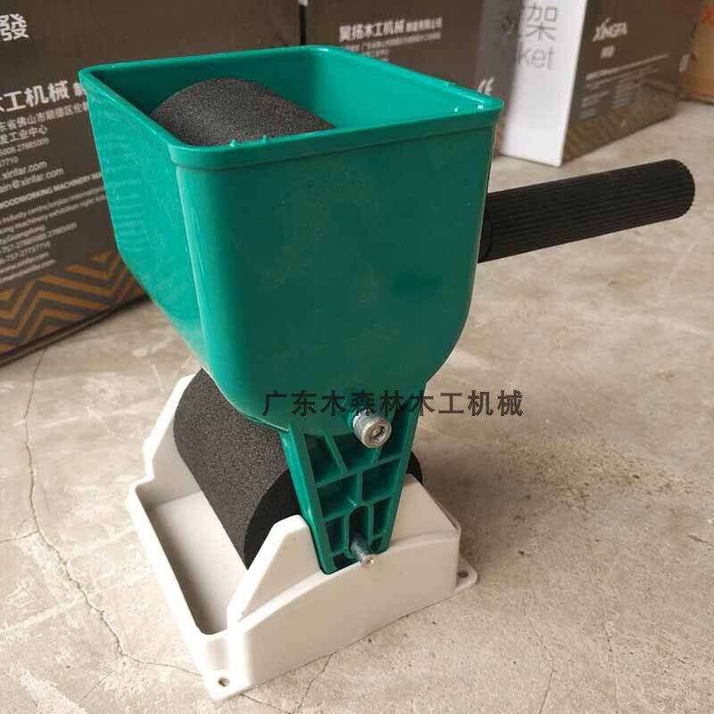 Woodworking Glue Roller - 드럼형 접착제 롤러 목공용 브러시 기계