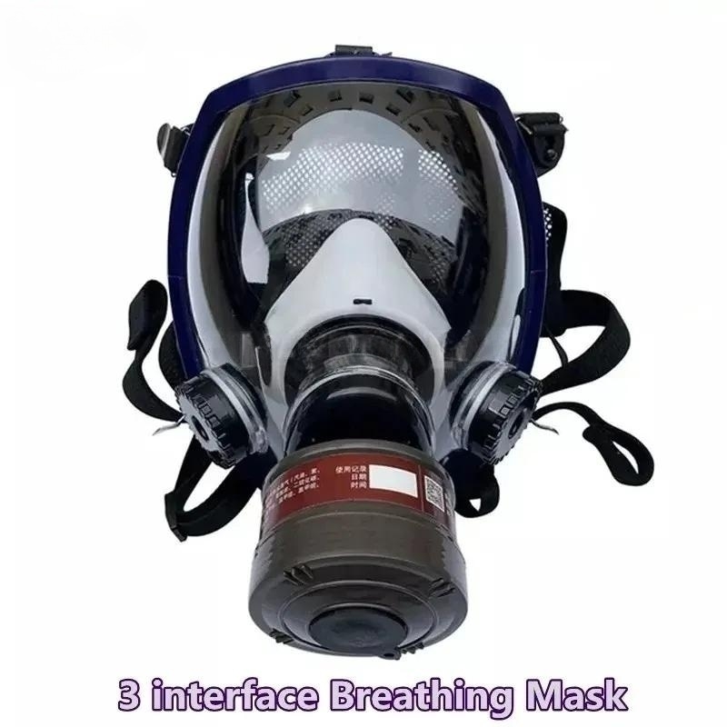 Woodworking Respirator - 3 포트 다목적 전체 가스 마스크