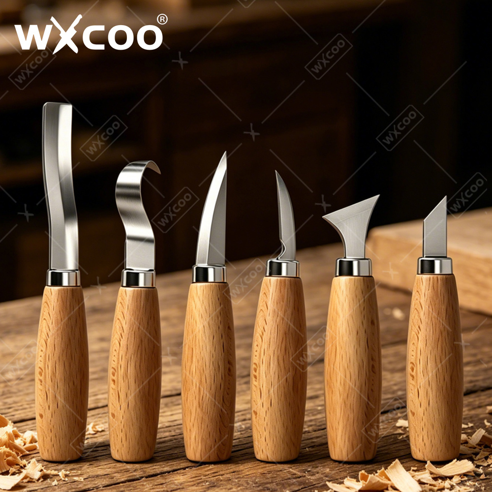Woodworking Manufacturing - WXCOO 인체공학적 목공 조각용 훅 치즐