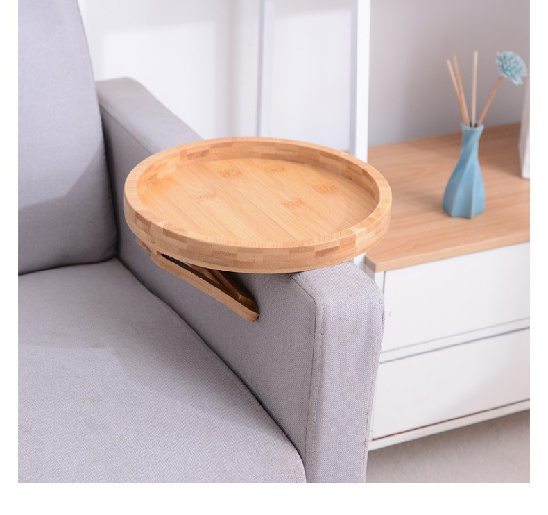 소파 트레이 테이블 소파 팔걸이 클립온 트레이 천연 나 - Woodworking Tv 리뷰 및 가격
