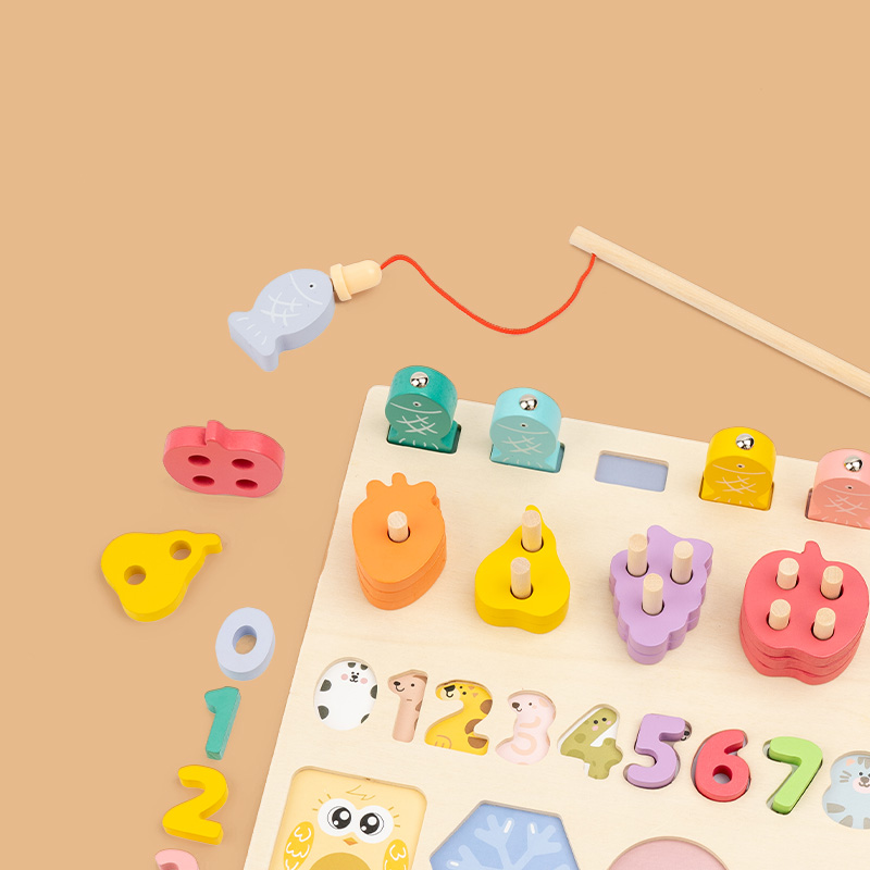 나무 다기능 로그리즘 보드, 색상, 모양, 인지 매칭, - Woodworking Kids Toys 리뷰 및 가격