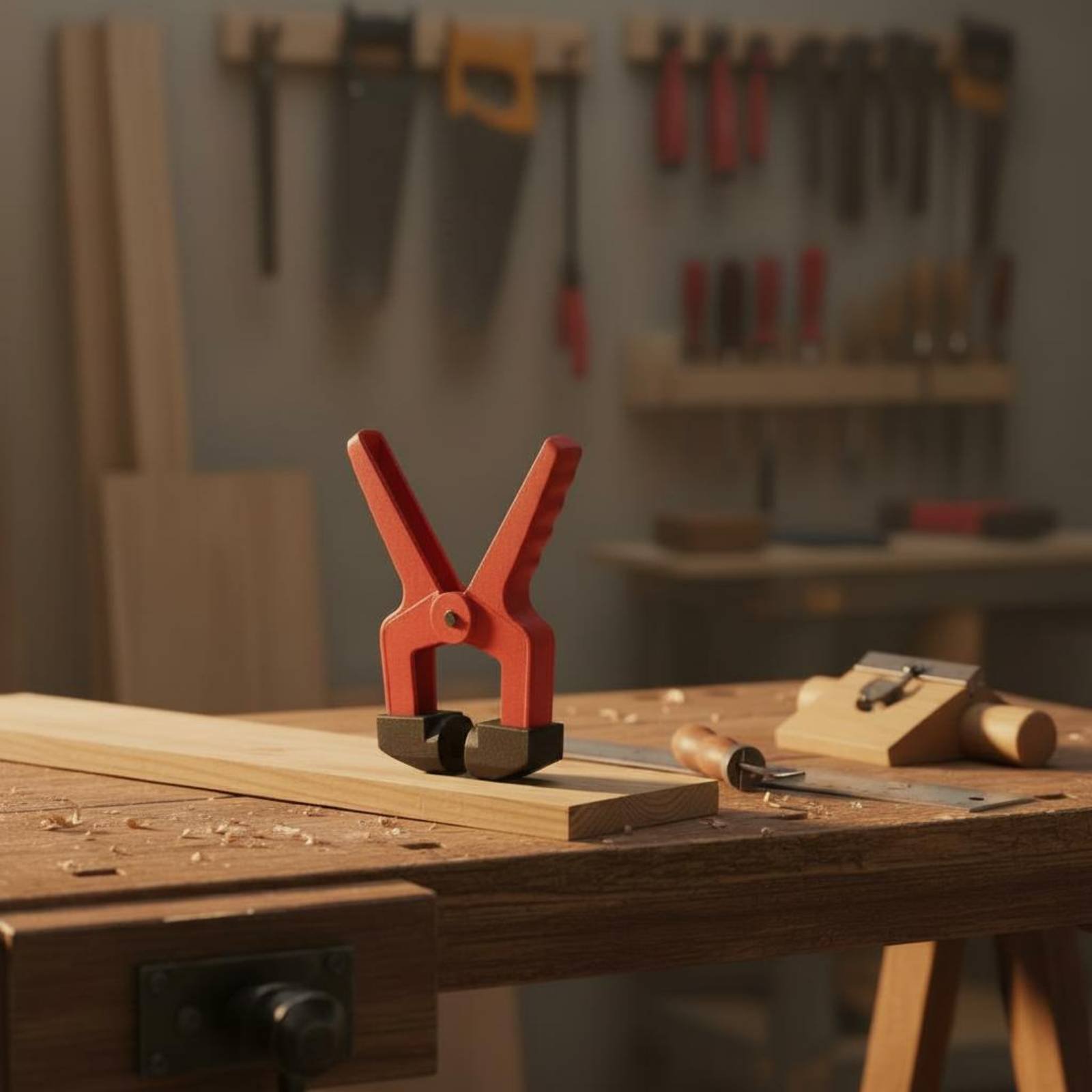삼각형 클램프 클램프 빨간색 플라스틱 코일 클램프 수공 - Woodworking Hand Tools 리뷰 및 가격