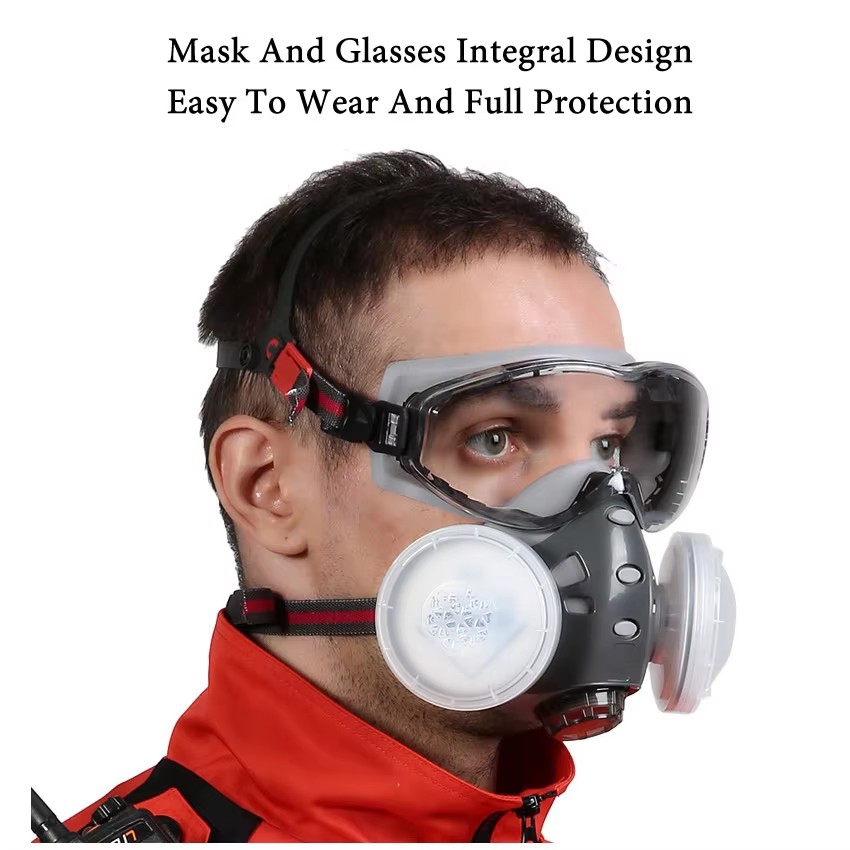 안개 방지 안전 안경이있는 호흡기 그림 연마 목공 작업 - Woodworking Respirator 리뷰 및 가격