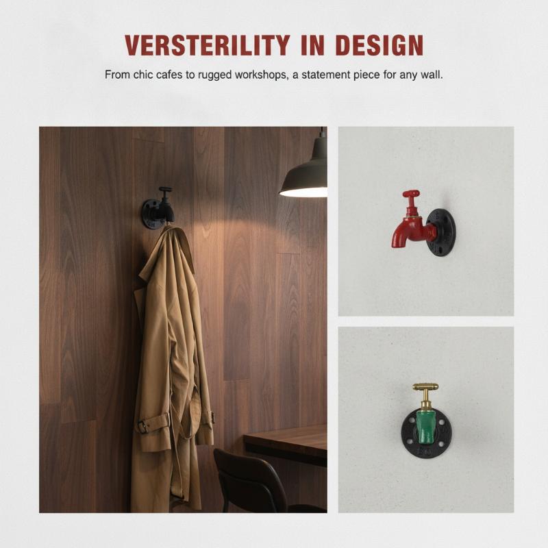 로프트 캐비닛 손잡이 블랙 메탈 레트로 밸브 아메리칸  - Woodworking Lofts 리뷰 및 가격