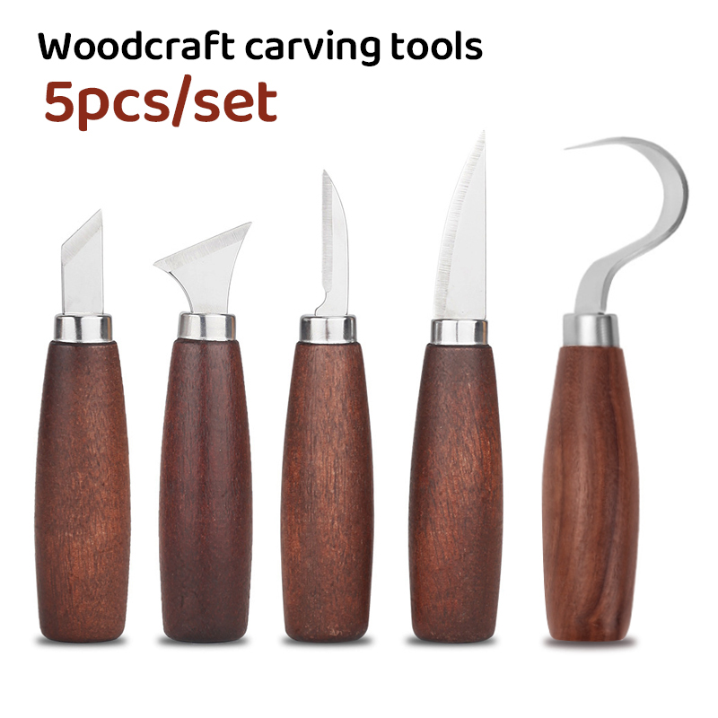 목각용 도구 5종 세트, 목공용 칼, 수공구 세트, 목 - Wood Chisel Set 리뷰 및 가격