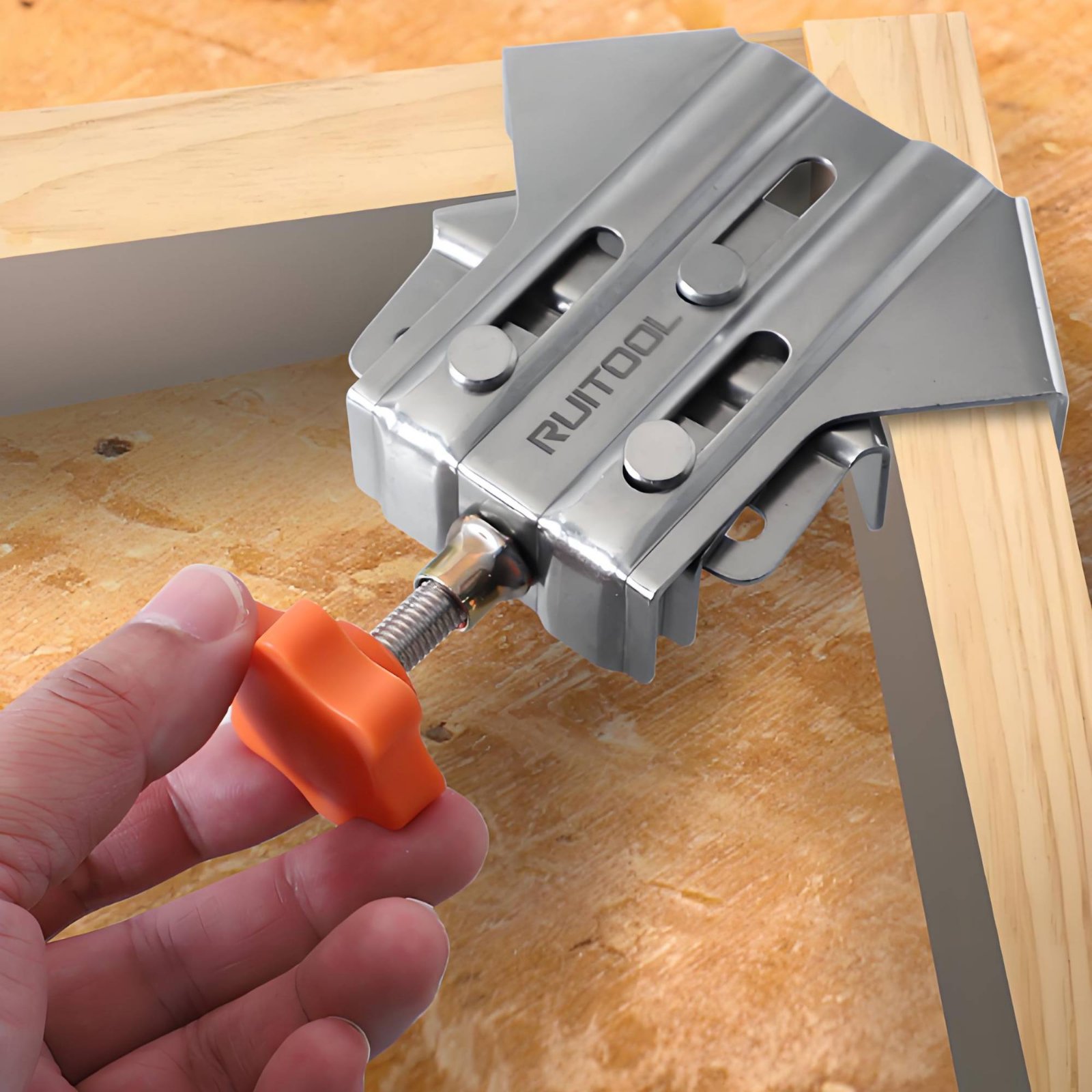 90도 코너 클램프 스테인레스 스틸 목공 코너 클램프  - Woodworking Hand Tools 리뷰 및 가격
