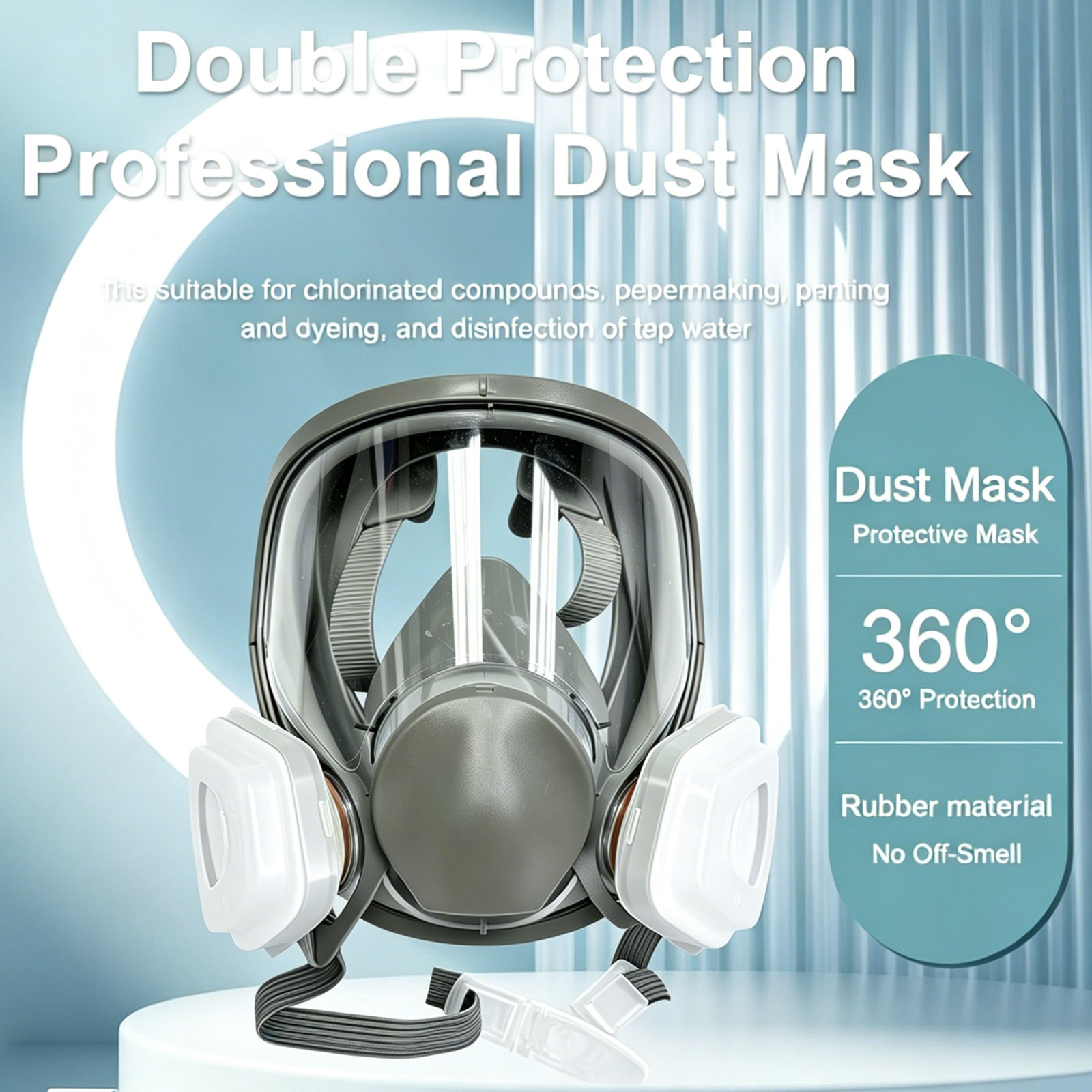6800 풀페이스 호흡기(306 필터 어댑터 포함),  - Woodworking Respirator 리뷰 및 가격