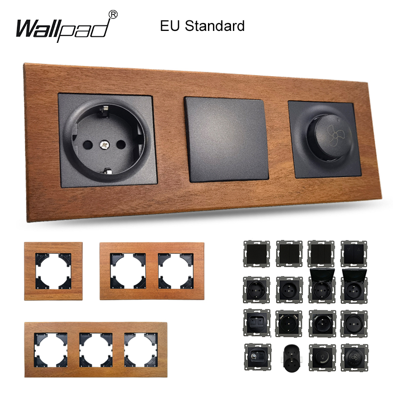 EU 중립 목재 벽 패널 팬 재설정 레트로 전기 스위치 - Woodworking Tv 리뷰 및 가격