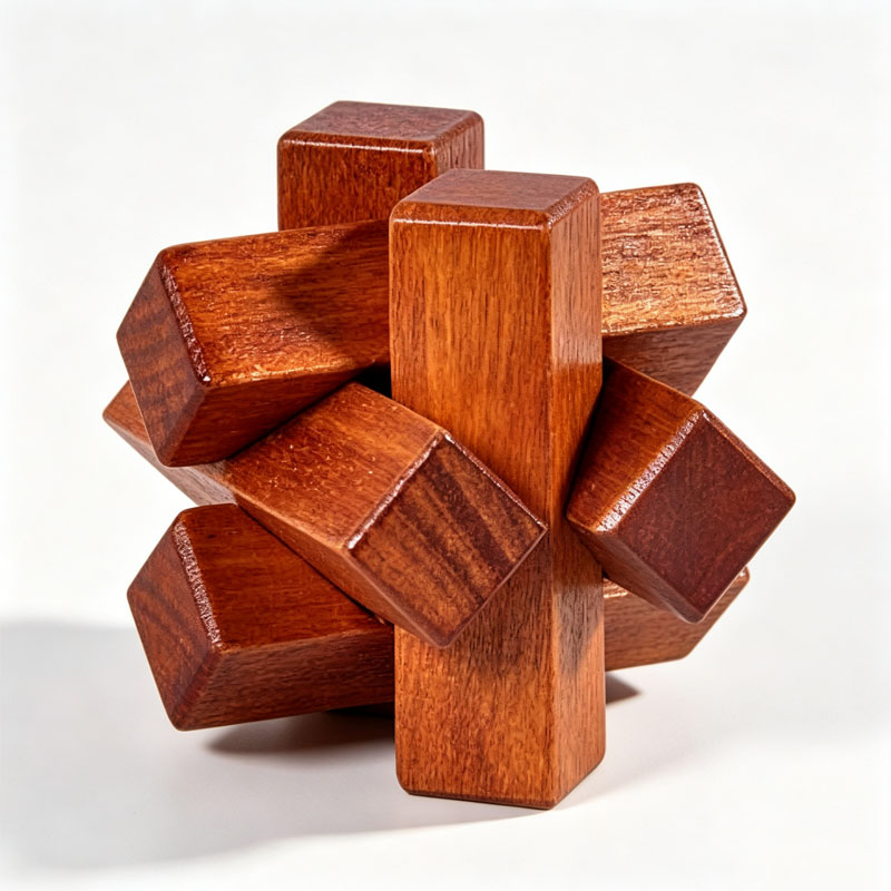 나무 매듭 퍼즐 IQ 논리 훈련 잠금 해제 인터록 두뇌 - Woodworking Kids Toys 리뷰 및 가격
