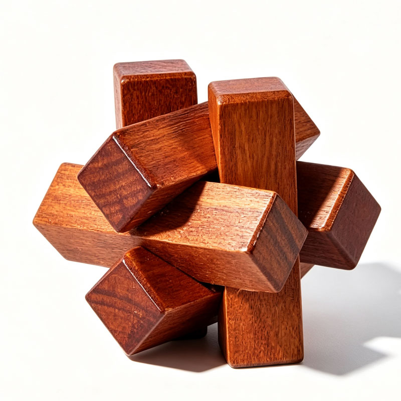 나무 매듭 퍼즐 IQ 논리 훈련 잠금 해제 인터록 두뇌 - Woodworking Kids Toys 리뷰 및 가격