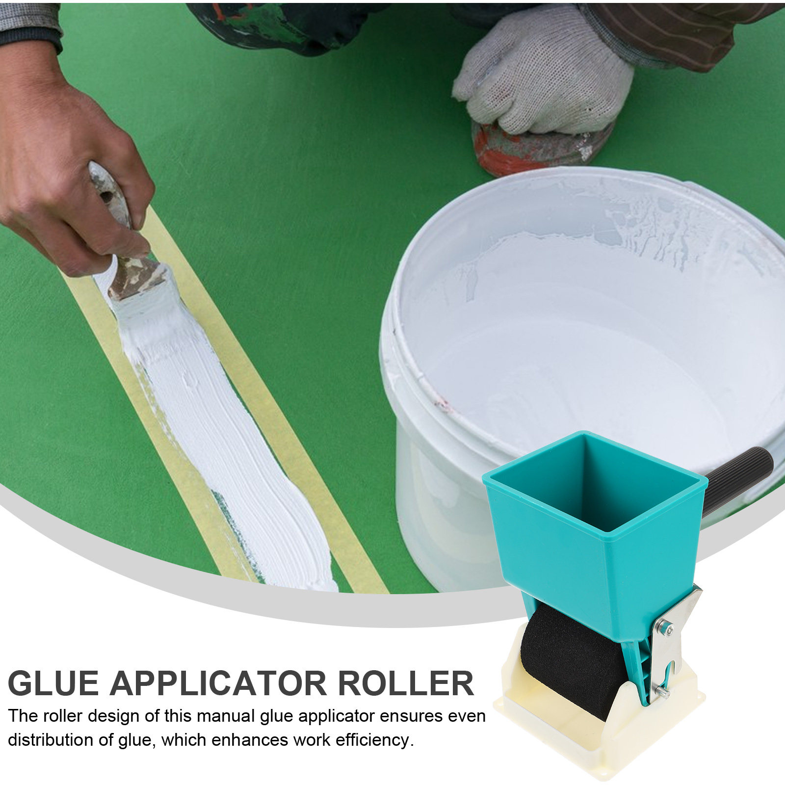 휴대용 접착제 롤러 어플리케이터, 벽지 접착용 조절 가 - Woodworking Glue Applicator 리뷰 및 가격