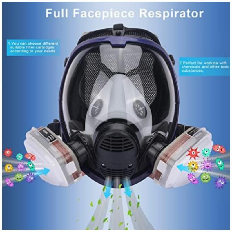 화학 가스 마스크 6800 먼지 호흡기 산업용 산성 가 - Woodworking Respirator 리뷰 및 가격