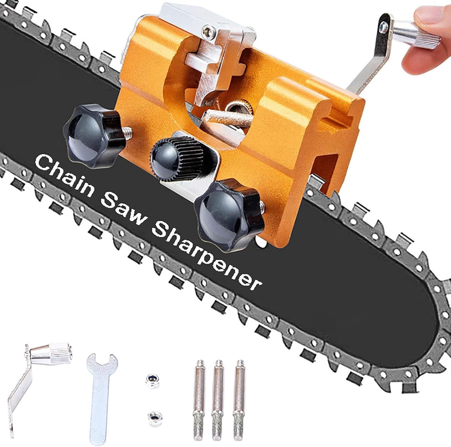 휴대용 수동 체인톱 날 연마기 도구 버 그라인딩 스톤  - Woodworking Manufacturing 리뷰 및 가격
