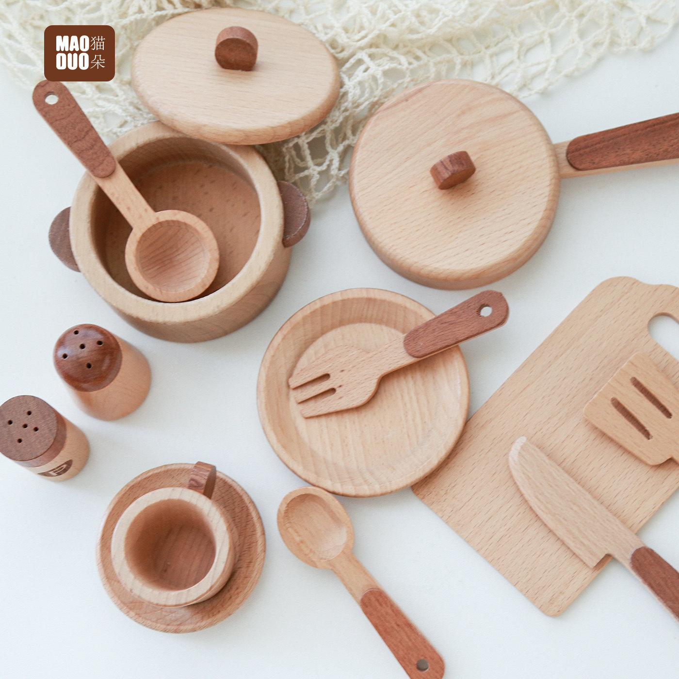 마오두오 토이즈 너도밤나무 어린이 주방 놀이세트 조리기 - Woodworking Kids Toys 리뷰 및 가격