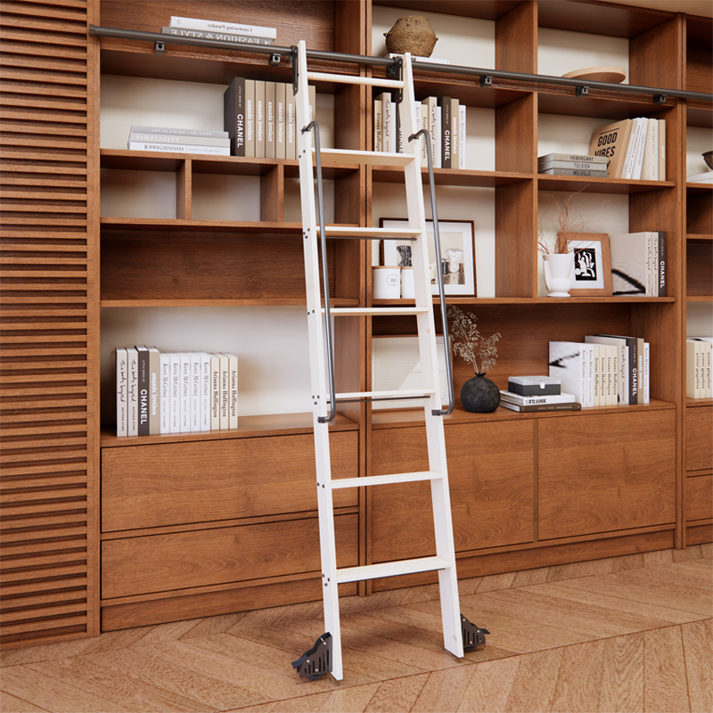 롤링 라이브러리 사다리 하드웨어 10FT(300cm)  - Woodworking Lofts 리뷰 및 가격