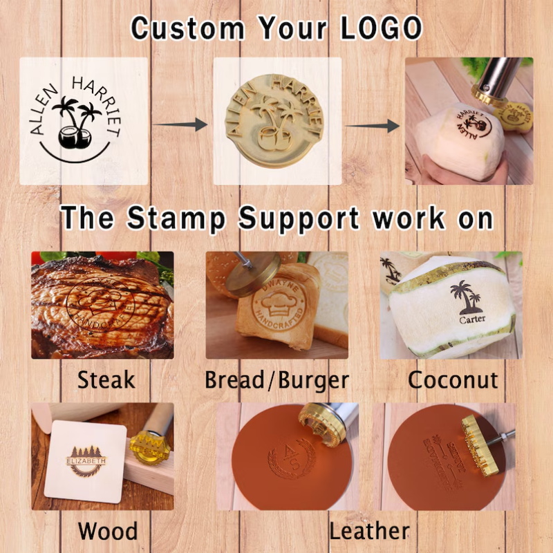 맞춤형 목재 브랜딩 아이언, 목공용 개인 로고 디자인  - Woodworking Logo Design 리뷰 및 가격
