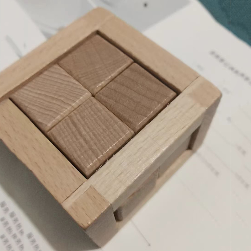 교육용 분리형 장난감 인터락 퍼즐 큐브 나무 두뇌 티저 - Woodworking Kids Toys 리뷰 및 가격