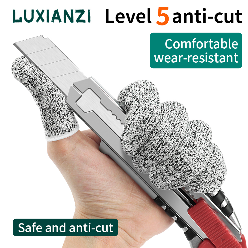 LUXIANZI 절단 방지 손가락 침대, 레벨 5 안전 - Woodworking Gloves 리뷰 및 가격