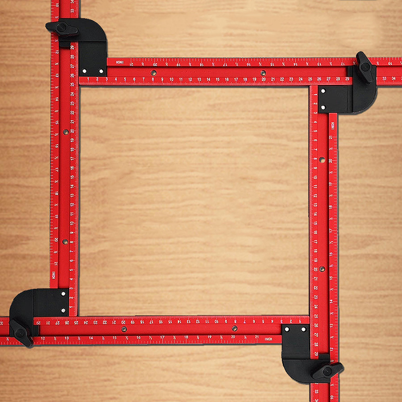 조절 가능한 스퀘어 라우터 템플릿 가이드, 가변 라우터 - Woodworking Manufacturing 리뷰 및 가격
