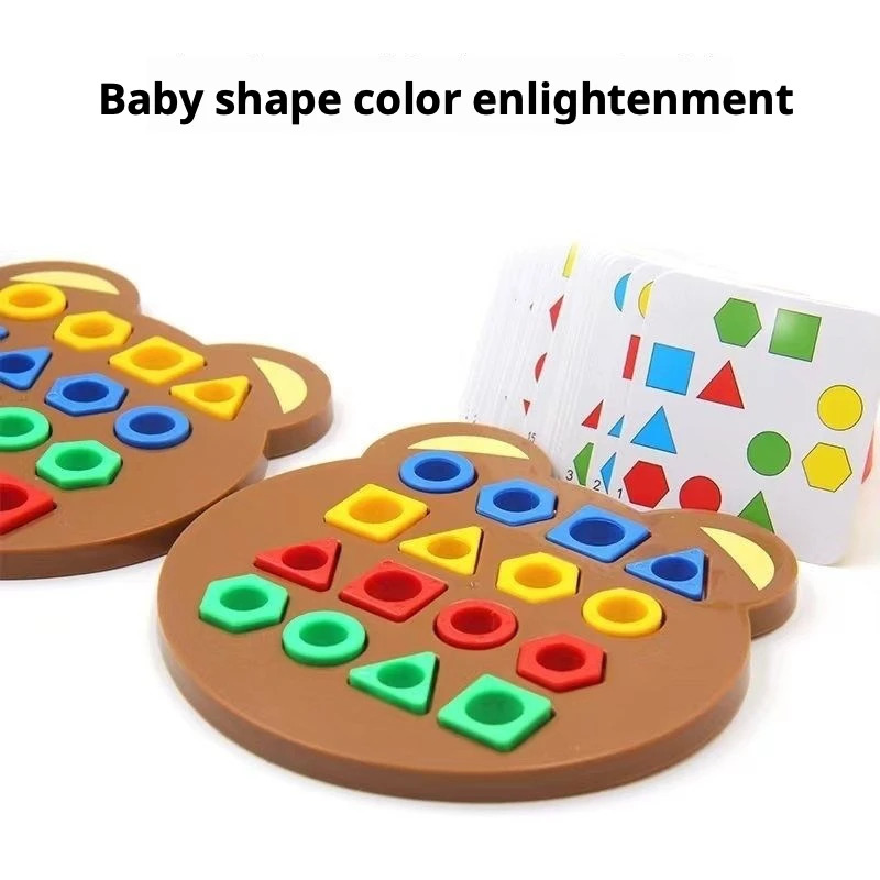 몬테소리 기하학 모양 분류 장난감 나무 퍼즐 교육용 인 - Woodworking Kids Toys 리뷰 및 가격