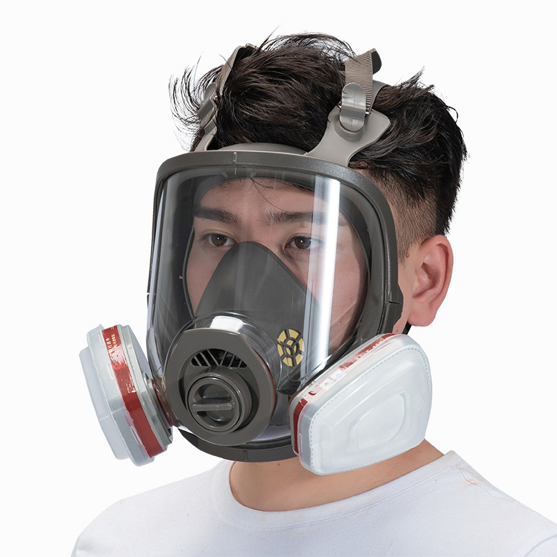 풀페이스 방독면 유기증기 카트리지 재사용 가능 방독면, - Woodworking Respirator 리뷰 및 가격