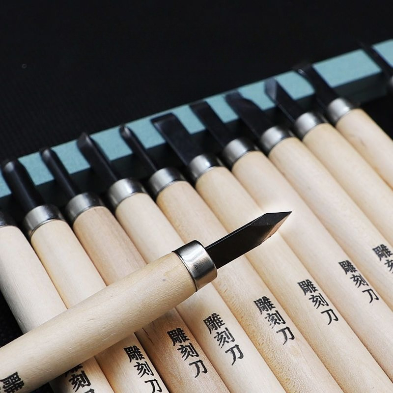 조각칼 세트 목판 고무 스탬프 초보자 DIY 수공예 도 - Wood Chisel Set 리뷰 및 가격