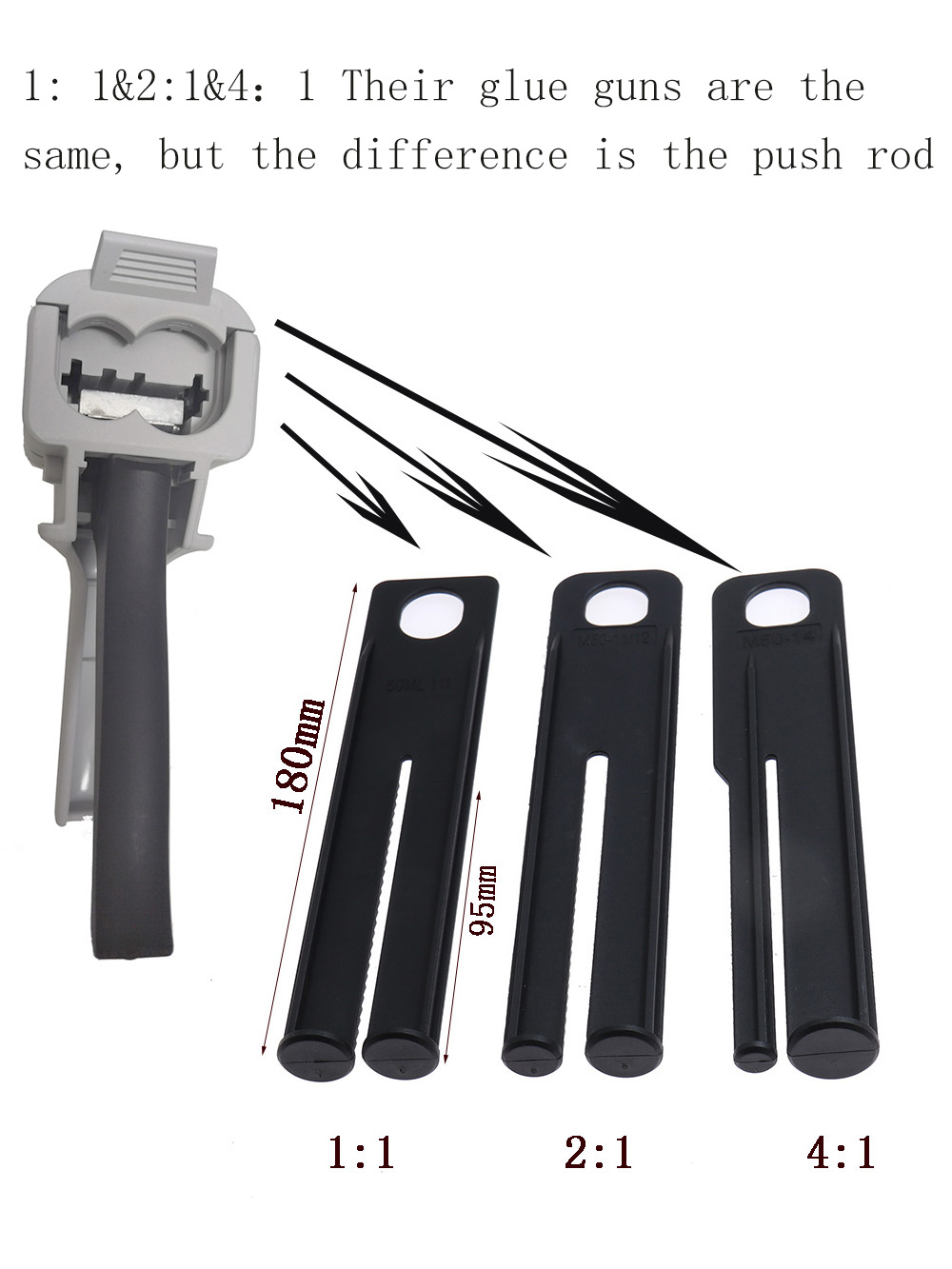 50ml 2 성분 AB 에폭시 실란트 접착제 Gun1: - Woodworking Glue Applicator 리뷰 및 가격