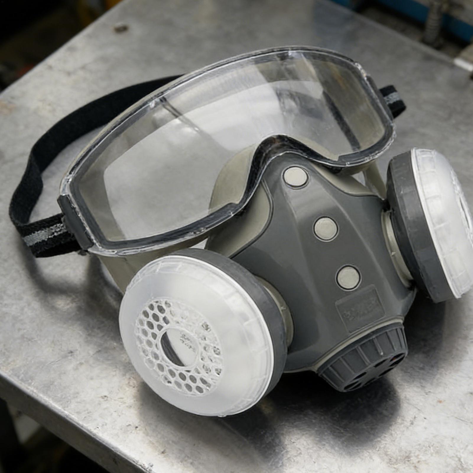 호흡기 마스크 고글이 포함된 전면 보호 필터 목공, 페 - Woodworking Respirator 리뷰 및 가격
