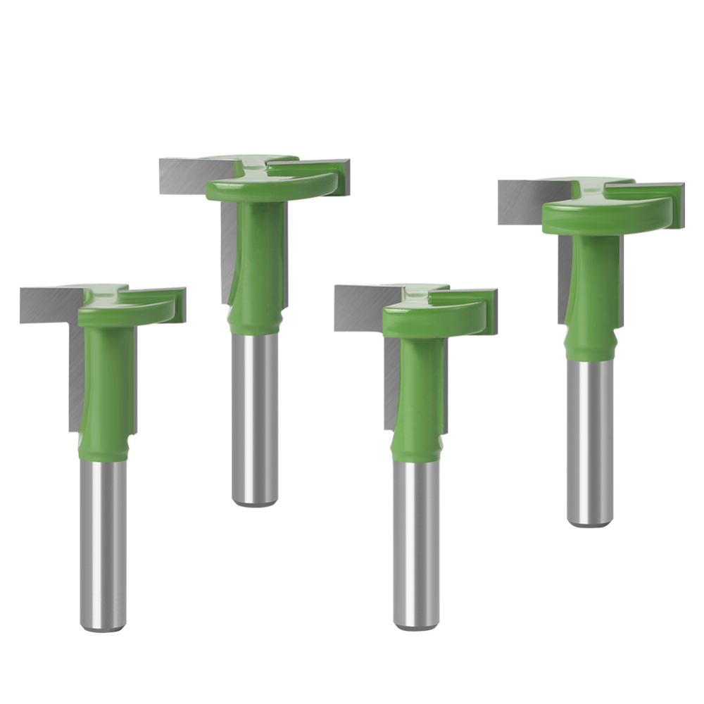 8mm 샹크 T-슬롯 라우터 비트 세트 목공용 밀링 직 - Woodworking Drill Bits 리뷰 및 가격
