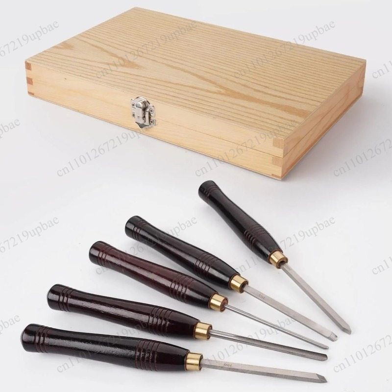 5피스 HSS 선반 치즐 세트 고속강 목재 가공 도구  - Wood Chisel Set 리뷰 및 가격
