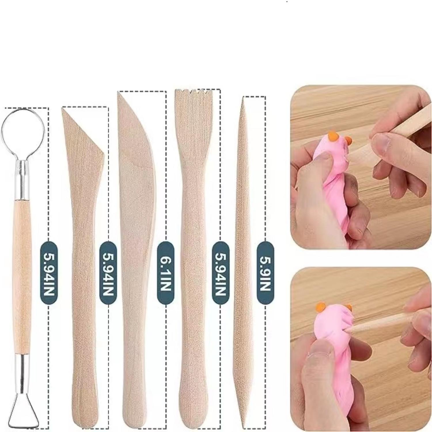 5 개/대 6 인치 나무 왁스 조각 공예 나무 점토 조 - Wood Chisel Set 리뷰 및 가격