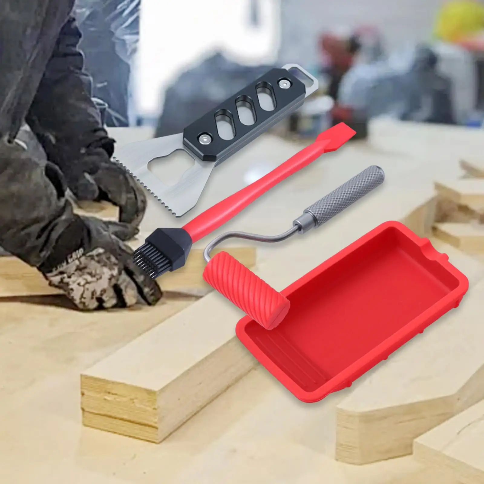 트레이가 있는 접착제 스프레더 취미 프로젝트를 위한 재 - Woodworking Glue Roller 리뷰 및 가격